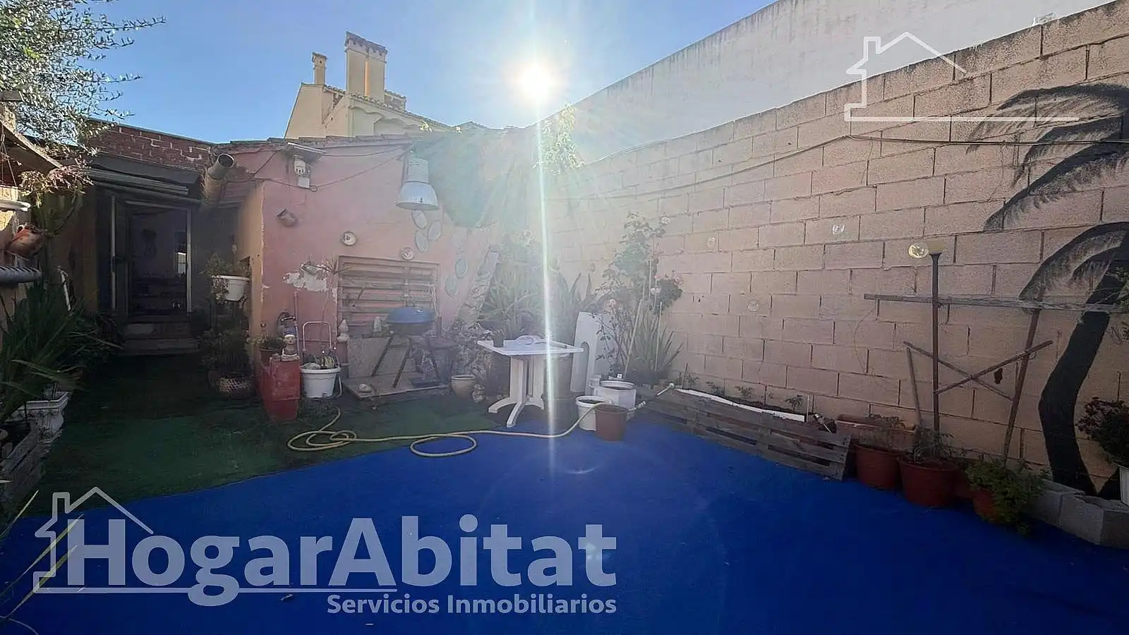 Jardí de Casa adosada en venda en Palmera amb Aire condicionat, Calefacció i Terrassa