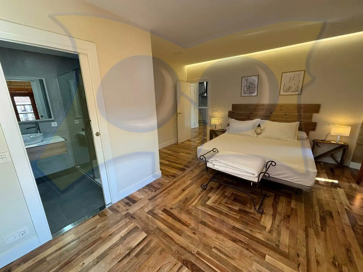 Bedroom of Flat for rent in Salamanca  with Furnished
