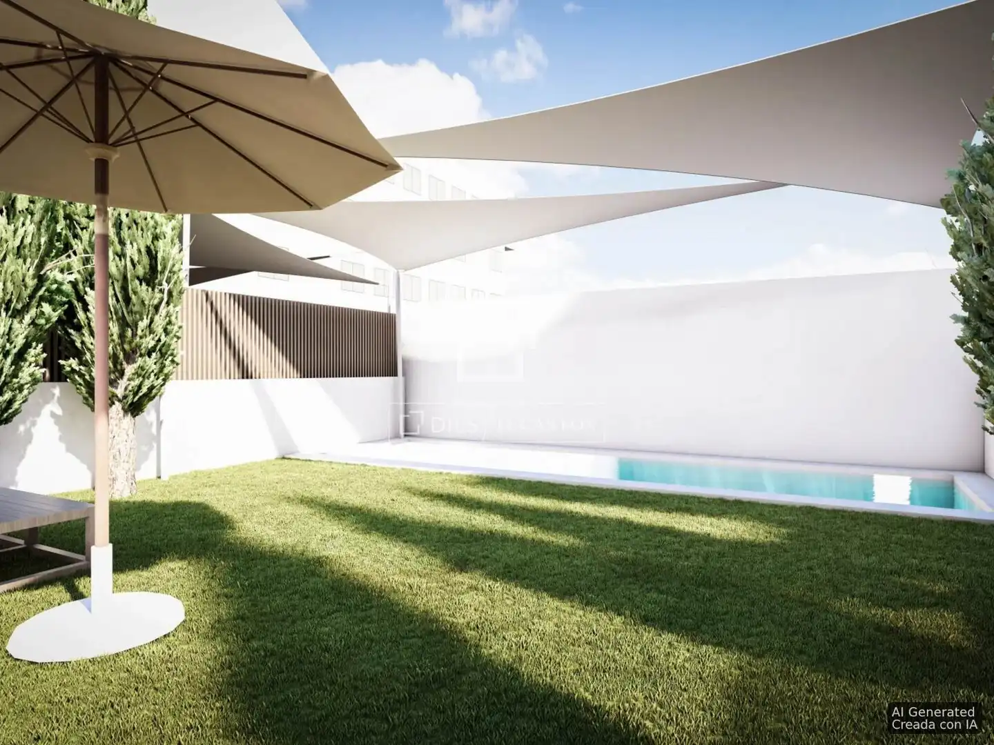 Piscina de Casa o chalet en venta en  Palma de Mallorca con Aire acondicionado, Calefacción y Jardín privado