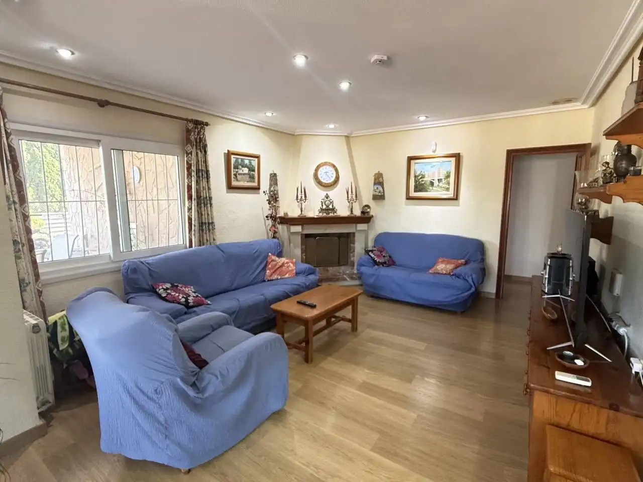 Sala de estar de Casa o chalet en venta en Elche / Elx con Aire acondicionado, Calefacción y Jardín privado