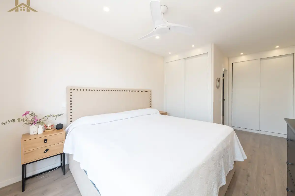 Schlafzimmer von Haus oder Chalet zum Verkauf in Colmenar Viejo mit Klimaanlage, Privatgarten und Terrasse