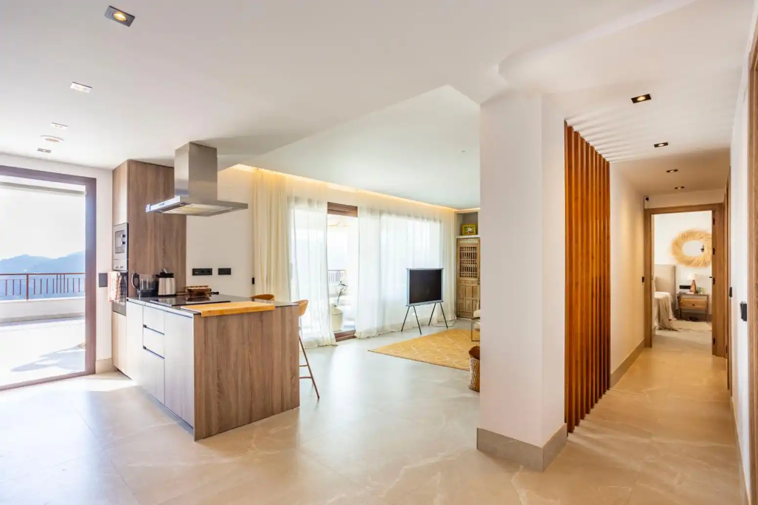 Cocina de Ático en venta en Istán con Calefacción, Jardín privado y Terraza