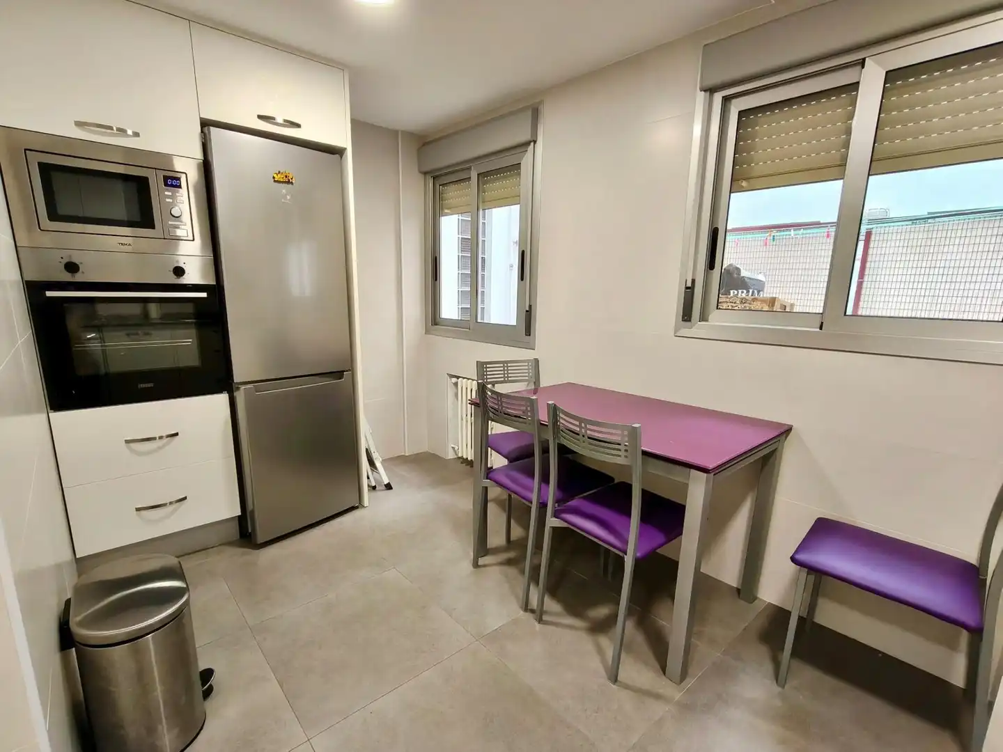 Küche von Wohnung zur Miete in Zaragoza mit Heizung, Parkett und Terrasse