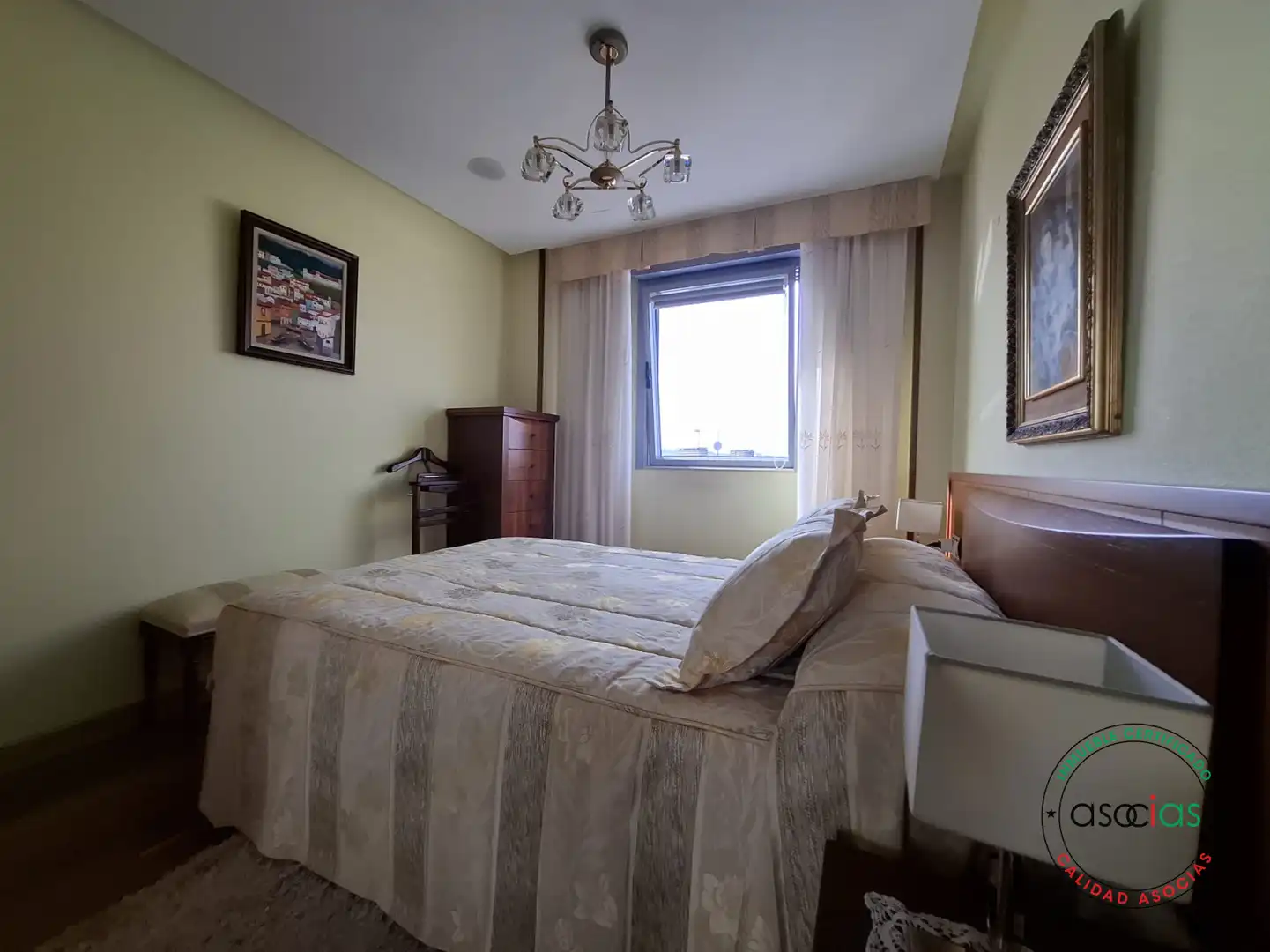 Schlafzimmer von Wohnung zum Verkauf in Gijón  mit Heizung, Terrasse und Abstellraum