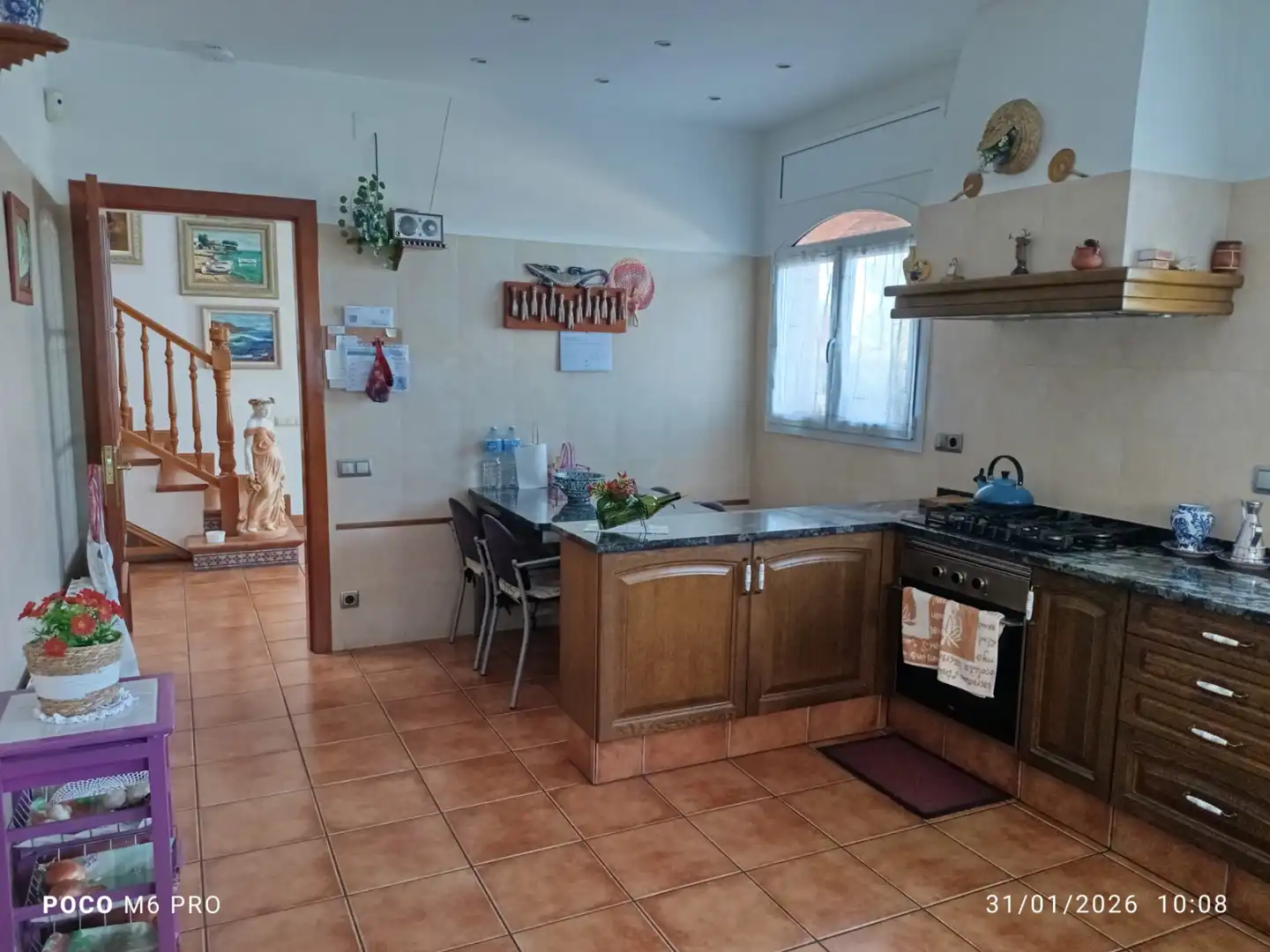 Küche von Haus oder Chalet zum Verkauf in Palau-solità i Plegamans mit Heizung, Privatgarten und Terrasse