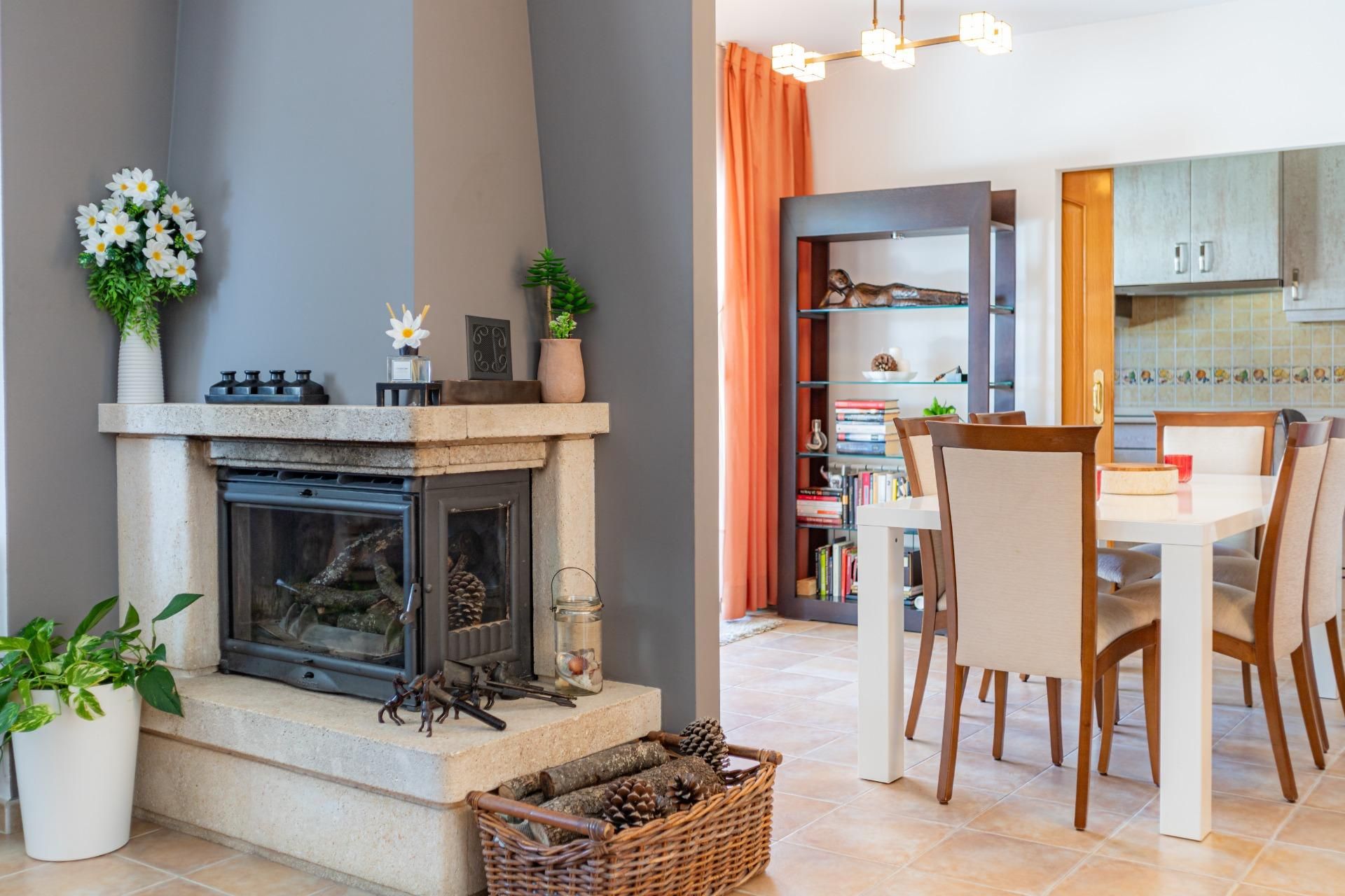 Living room of Single-family semi-detached for sale in Guadalix de la Sierra  with Heating, Private garden and Alarm