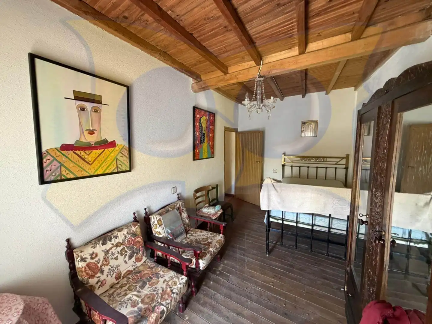 Sala d'estar de Casa o xalet en venda en Pereña de la Ribera