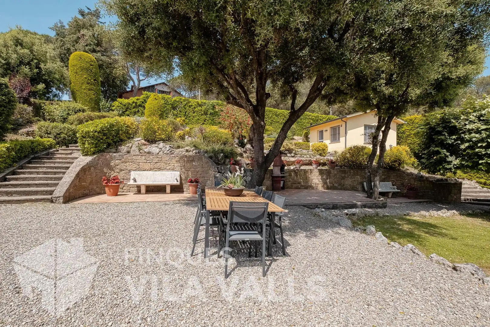 Terrassa de Casa o xalet en venda en Sant Quirze Safaja amb Aire condicionat