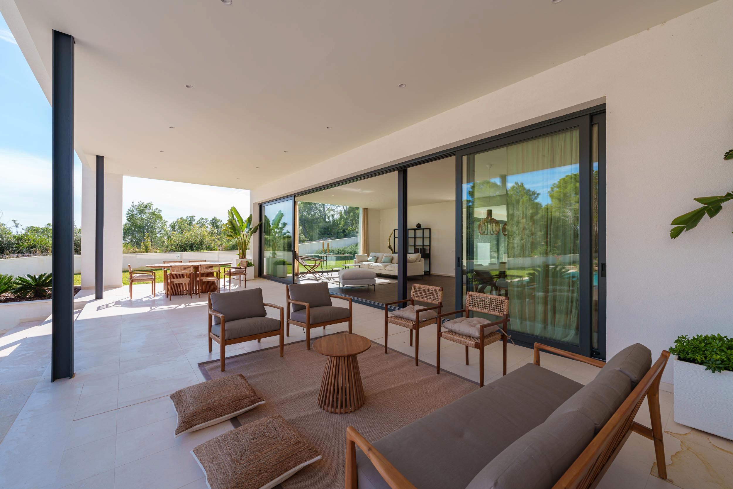 Terraza de Casa o chalet en venta en  Palma de Mallorca con Aire acondicionado, Calefacción y Jardín privado