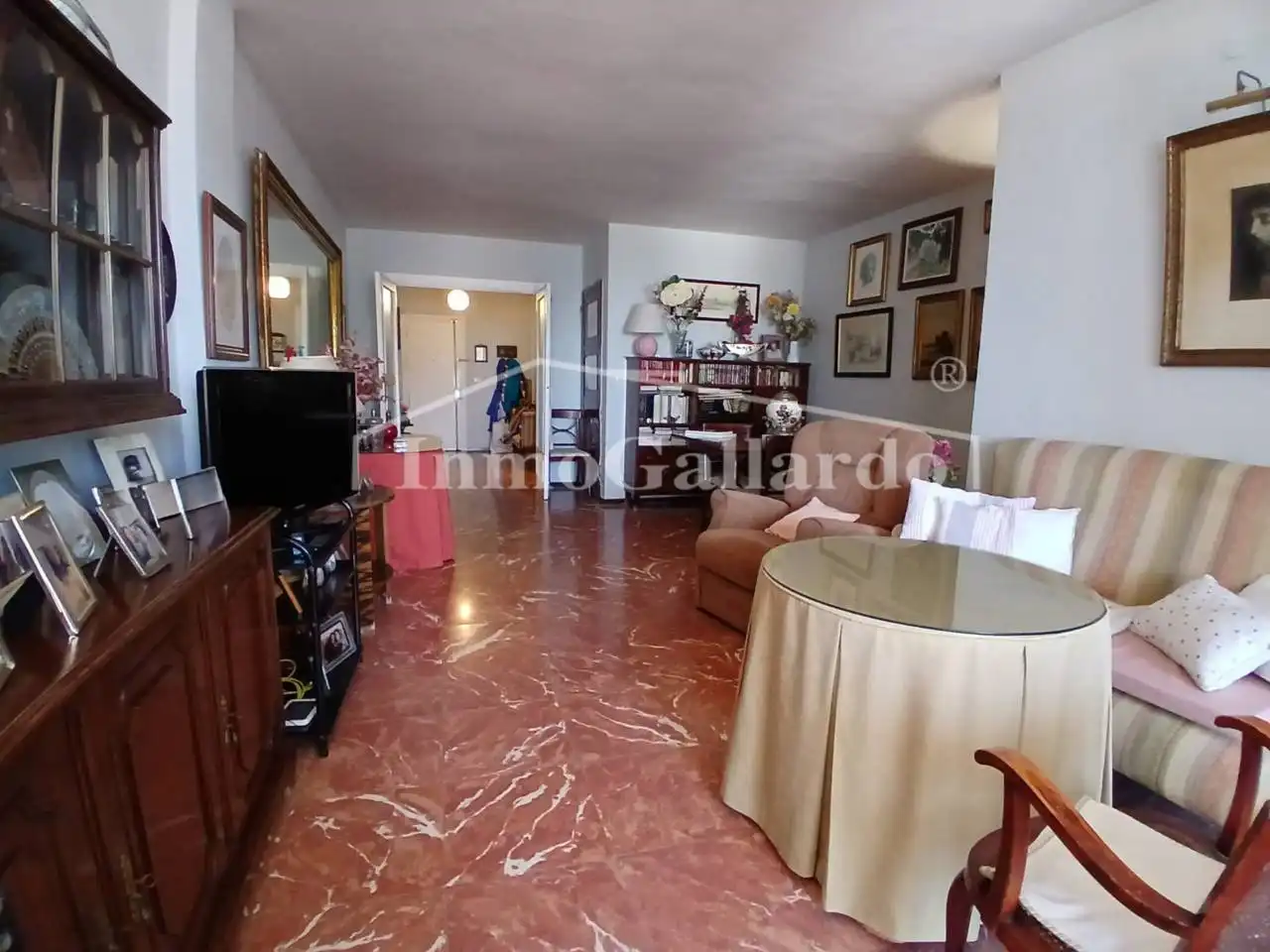 Living room of Flat for sale in Málaga Capital  with Air Conditioner, Heating and Terrace