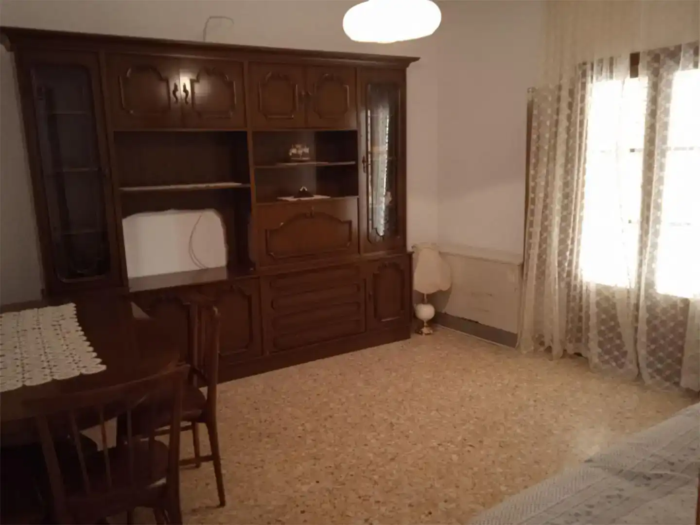 Sala de estar de Piso en venta en Mazaleón con Amueblado y Balcón