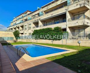 Swimming pool of Apartment for sale in Sanxenxo  with Air Conditioner, Heating and Private garden