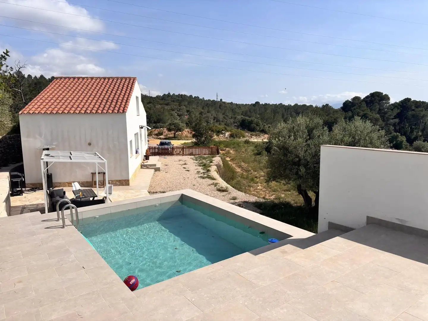 Swimming pool of Country homes for sale in Tortosa  with Private garden, Swimming Pool and Furnished
