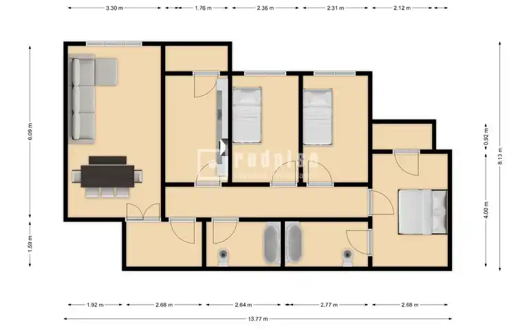Flat for sale in Torrejón de Ardoz  with Heating, Terrace and Storage room