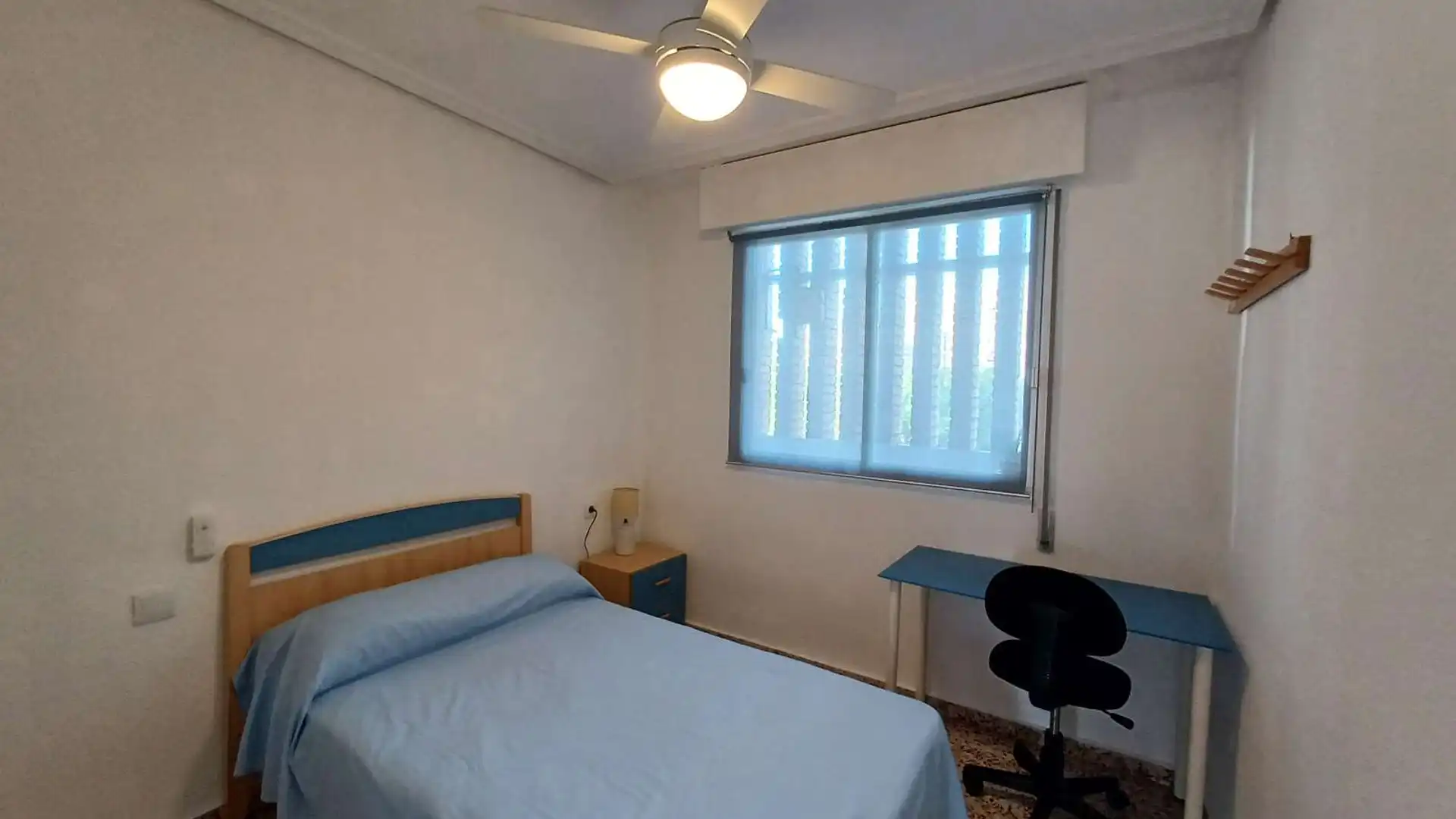 Habitación de Piso para compartir en  Murcia Capital con Aire acondicionado, Terraza y Amueblado