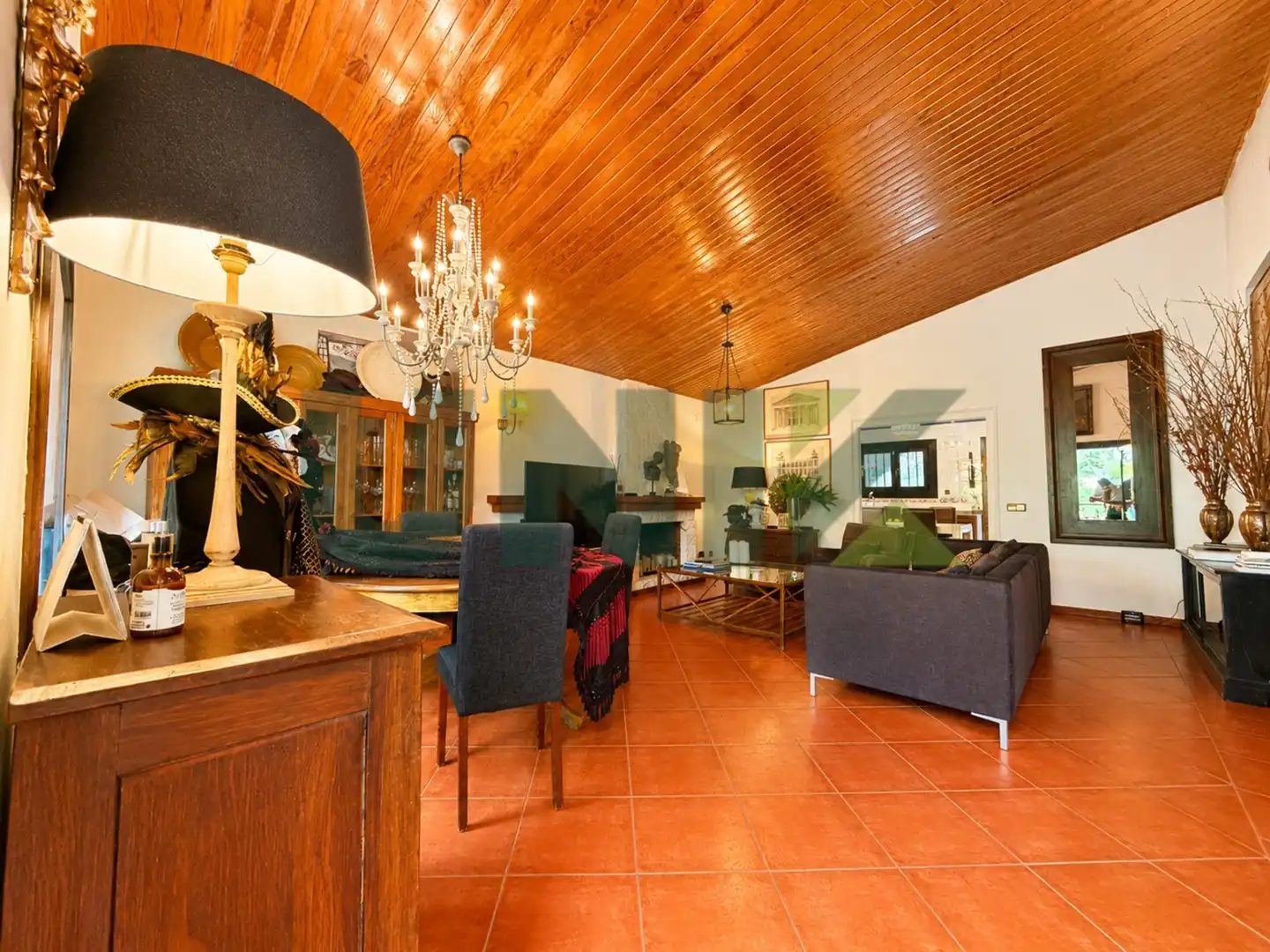 Sala de estar de Casa o chalet en venta en Petrer con Aire acondicionado, Calefacción y Jardín privado