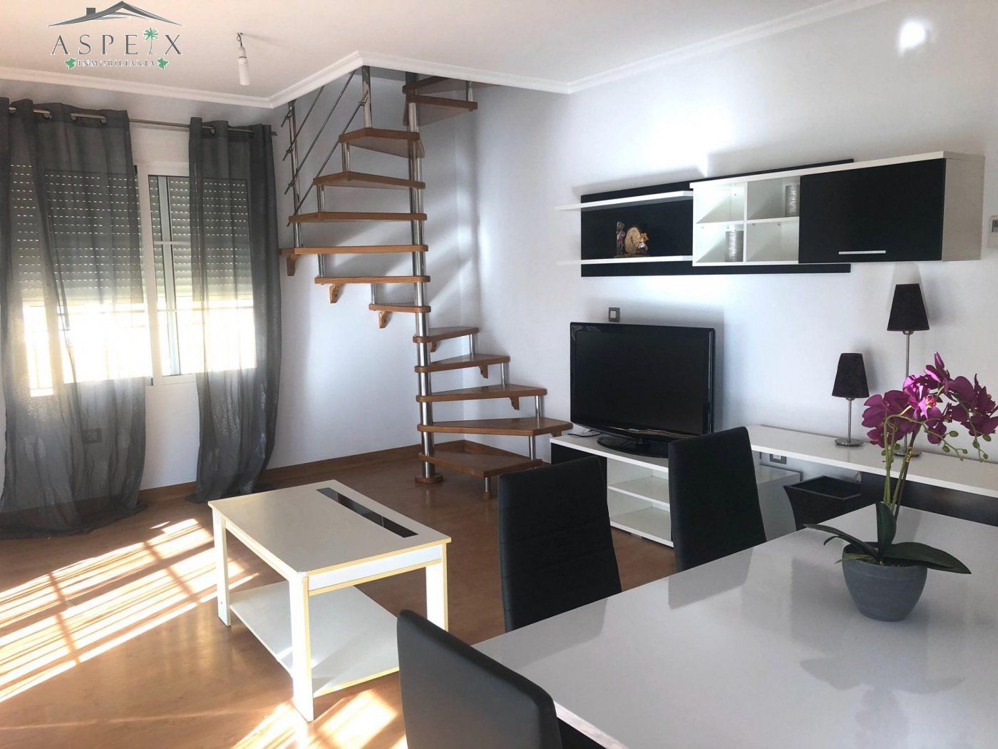 Living room of Attic to rent in Aspe  with Terrace