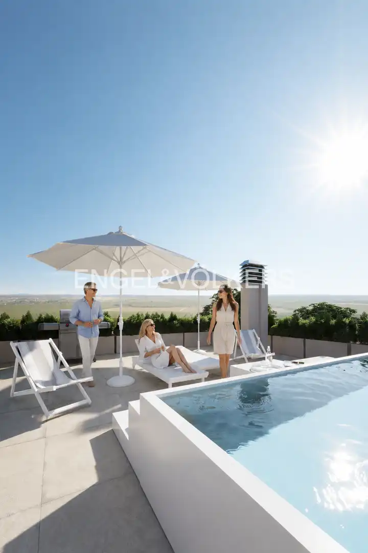 Terrasse von Maisonette zum Verkauf in Godella mit Klimaanlage, Heizung und Terrasse