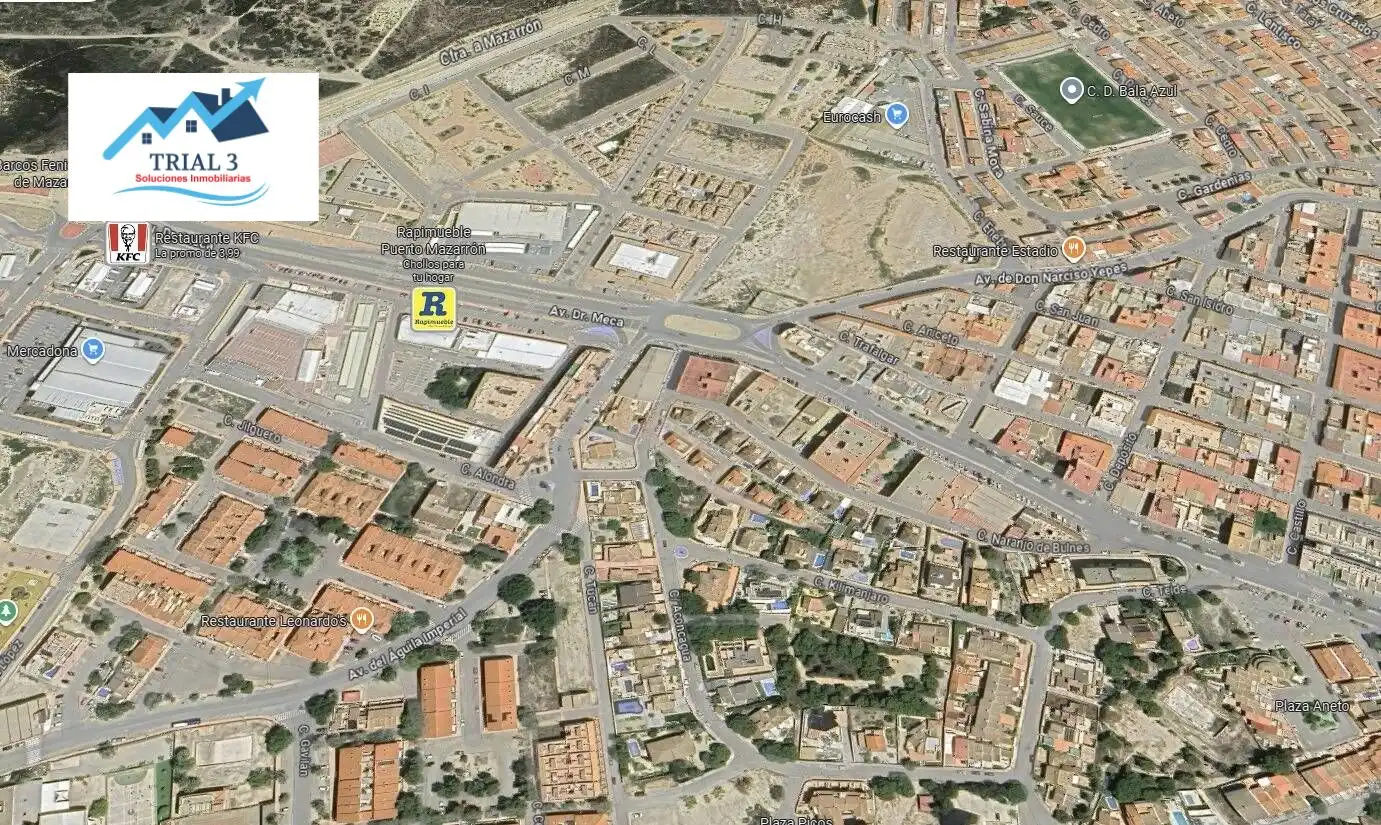 Vista exterior de Piso en venta en Mazarrón con Terraza