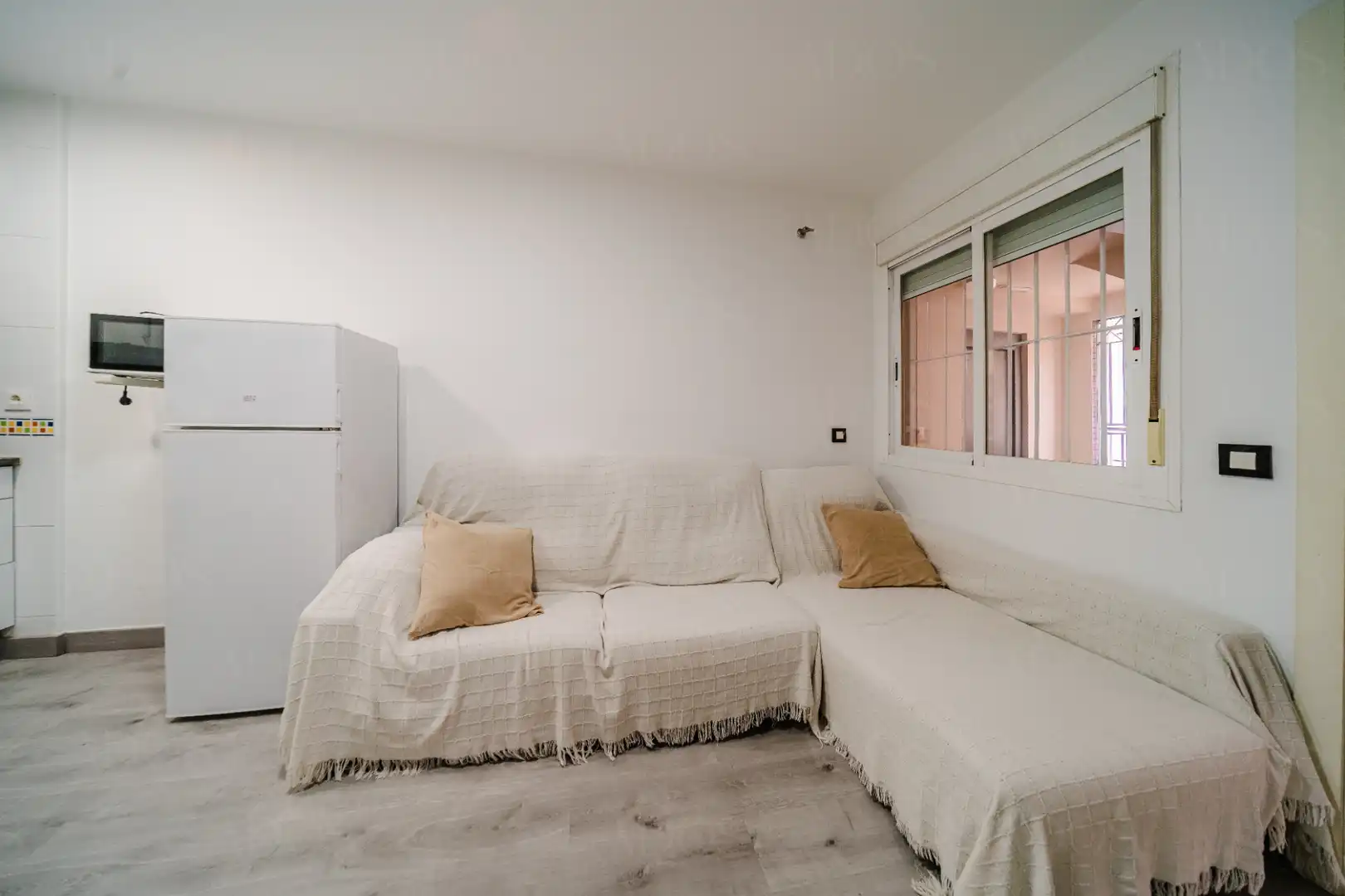 Living room of Apartments for sale in Roquetas de Mar  with Furnished