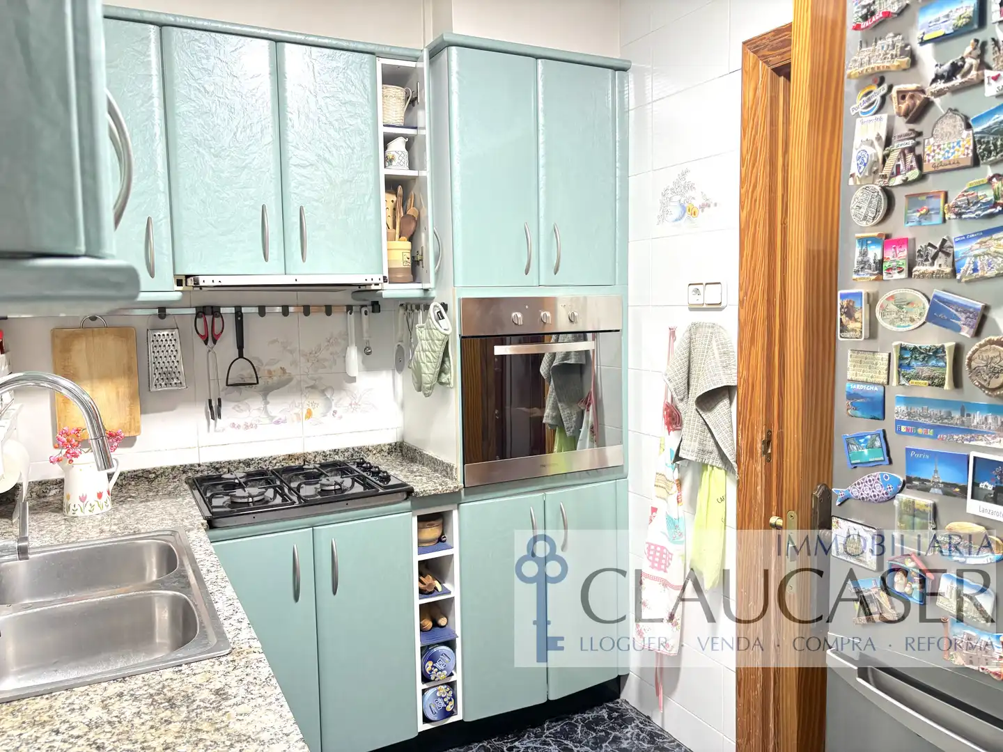 Cocina de Piso en venta en Rubí con Calefacción, Amueblado y Horno