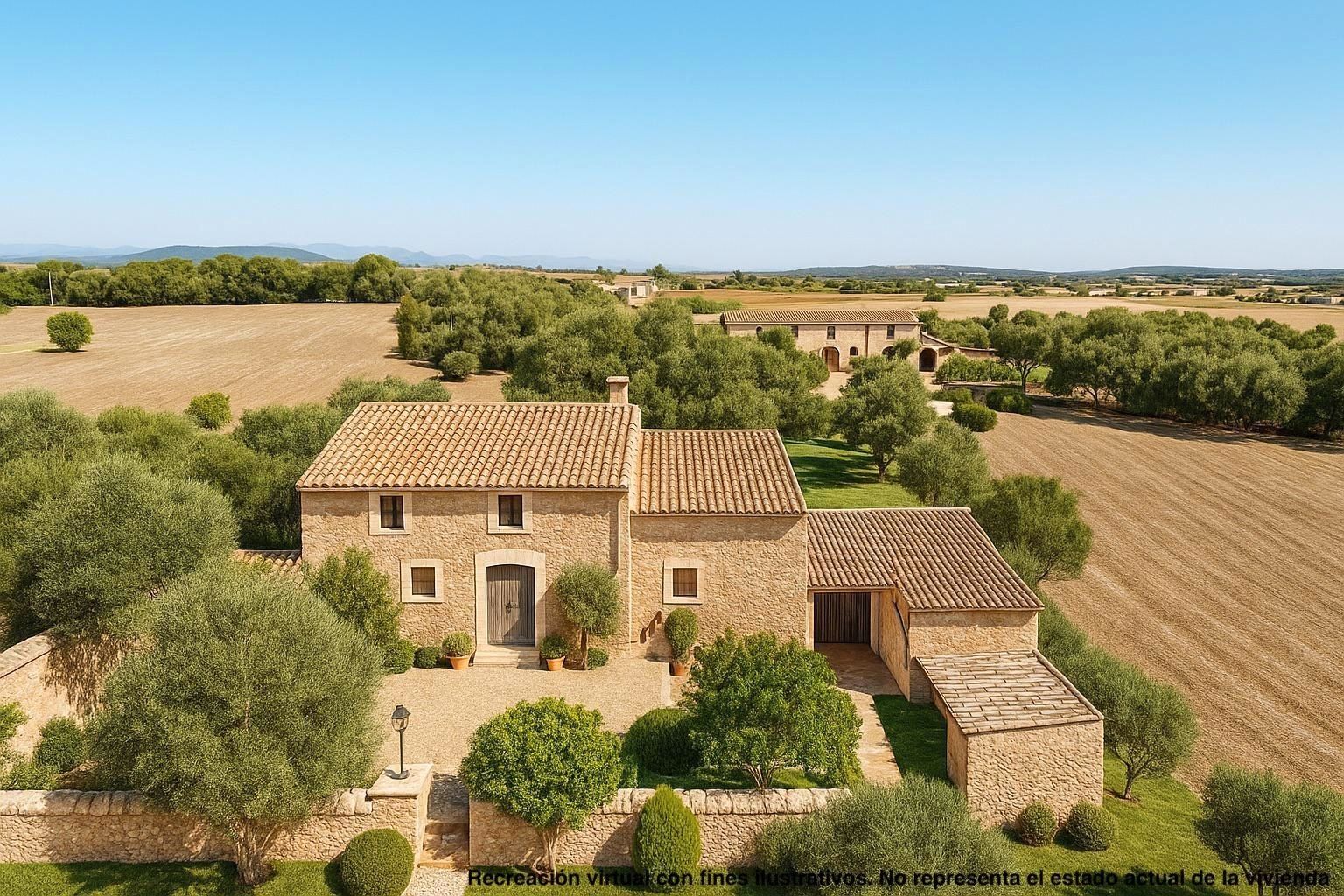 Exterior view of Country house for sale in Manacor  with Private garden and Terrace