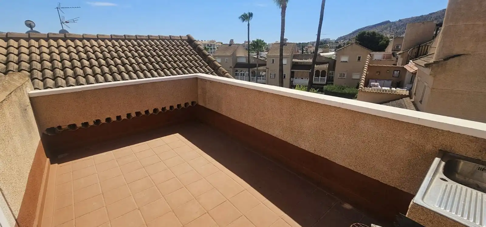 Terrassa de Apartament en venda en L'Alfàs del Pi amb Aire condicionat, Calefacció i Jardí privat