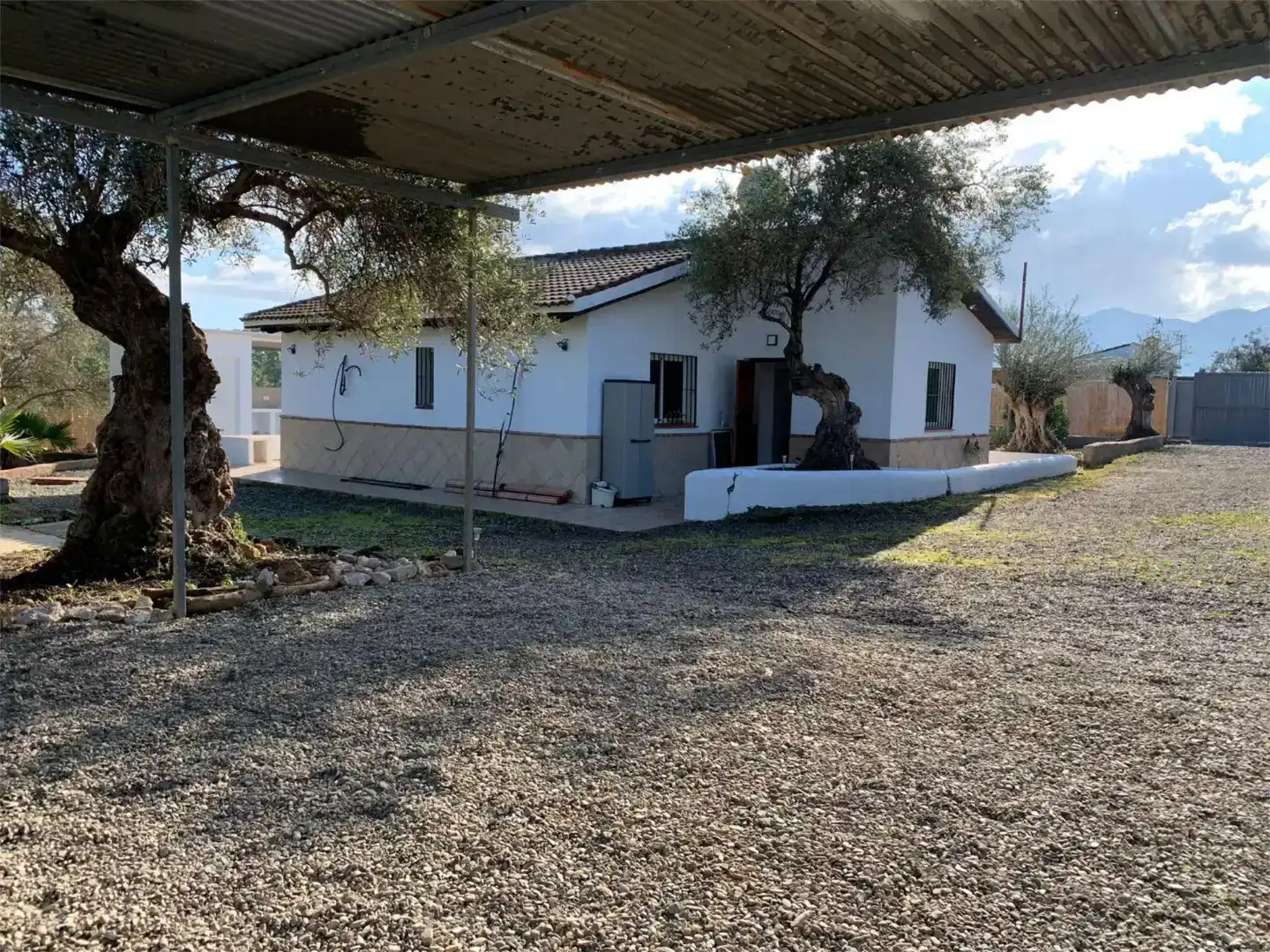 Außenansicht von Country house zur Miete in Alhaurín El Grande mit Privatgarten, Schwimmbad und Möbliert