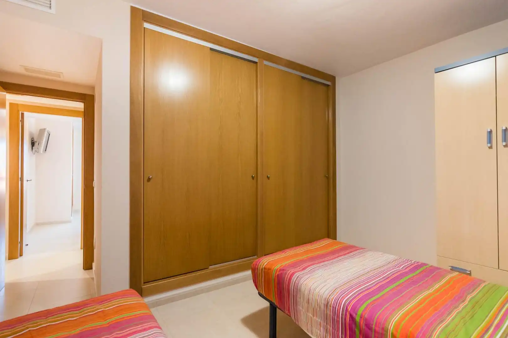 Bedroom of Flat for rent in Murcia  with Air Conditioner, Furnished and Balcony