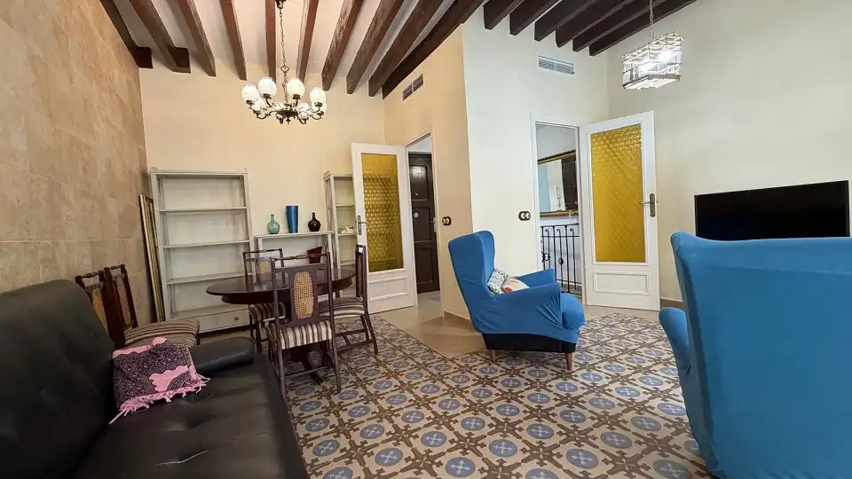 Sala de estar de Piso en venta en Cartagena con Aire acondicionado y Calefacción