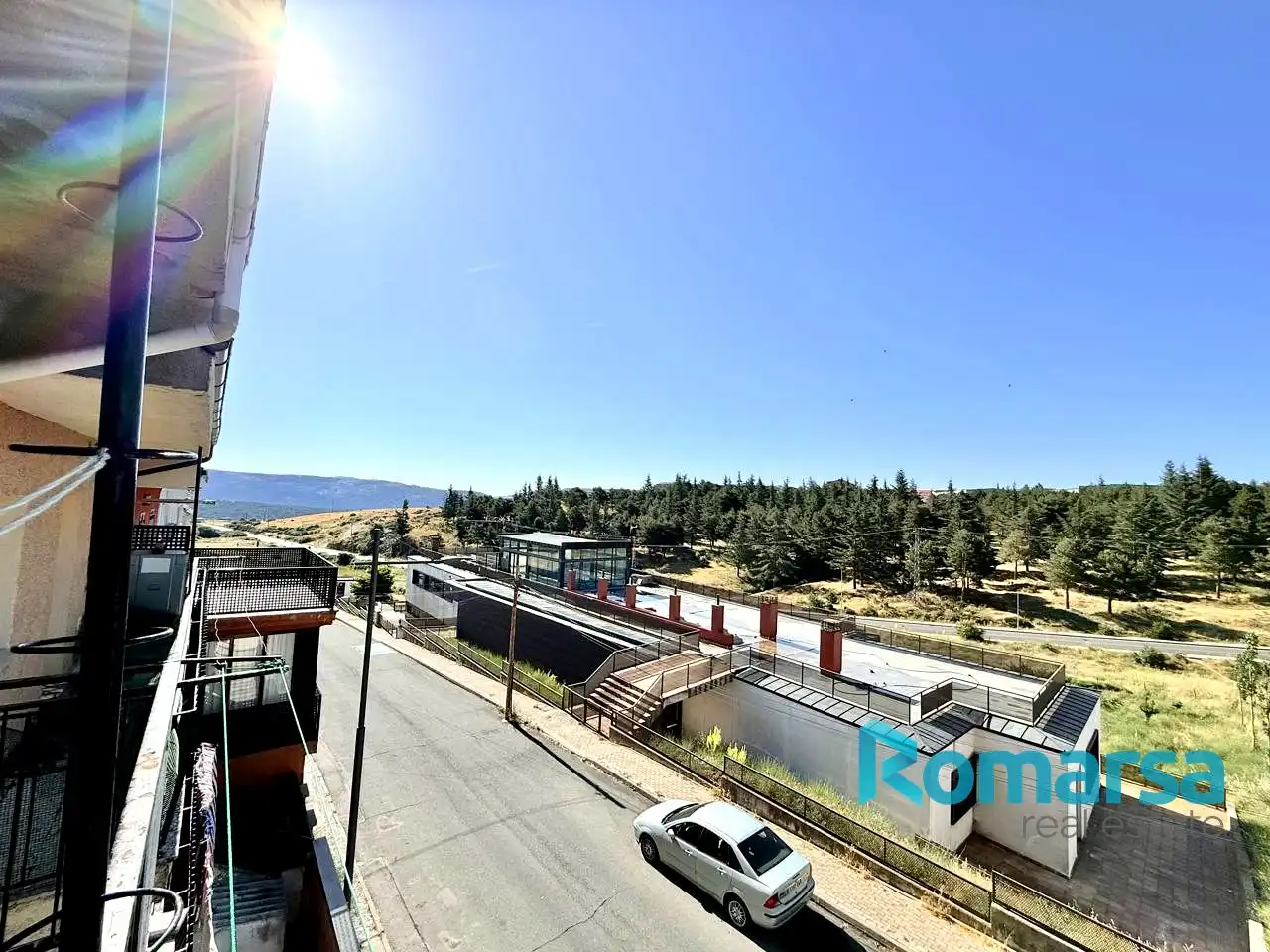 Vista exterior de Piso en venta en Las Navas del Marqués  con Parquet, Terraza y Trastero