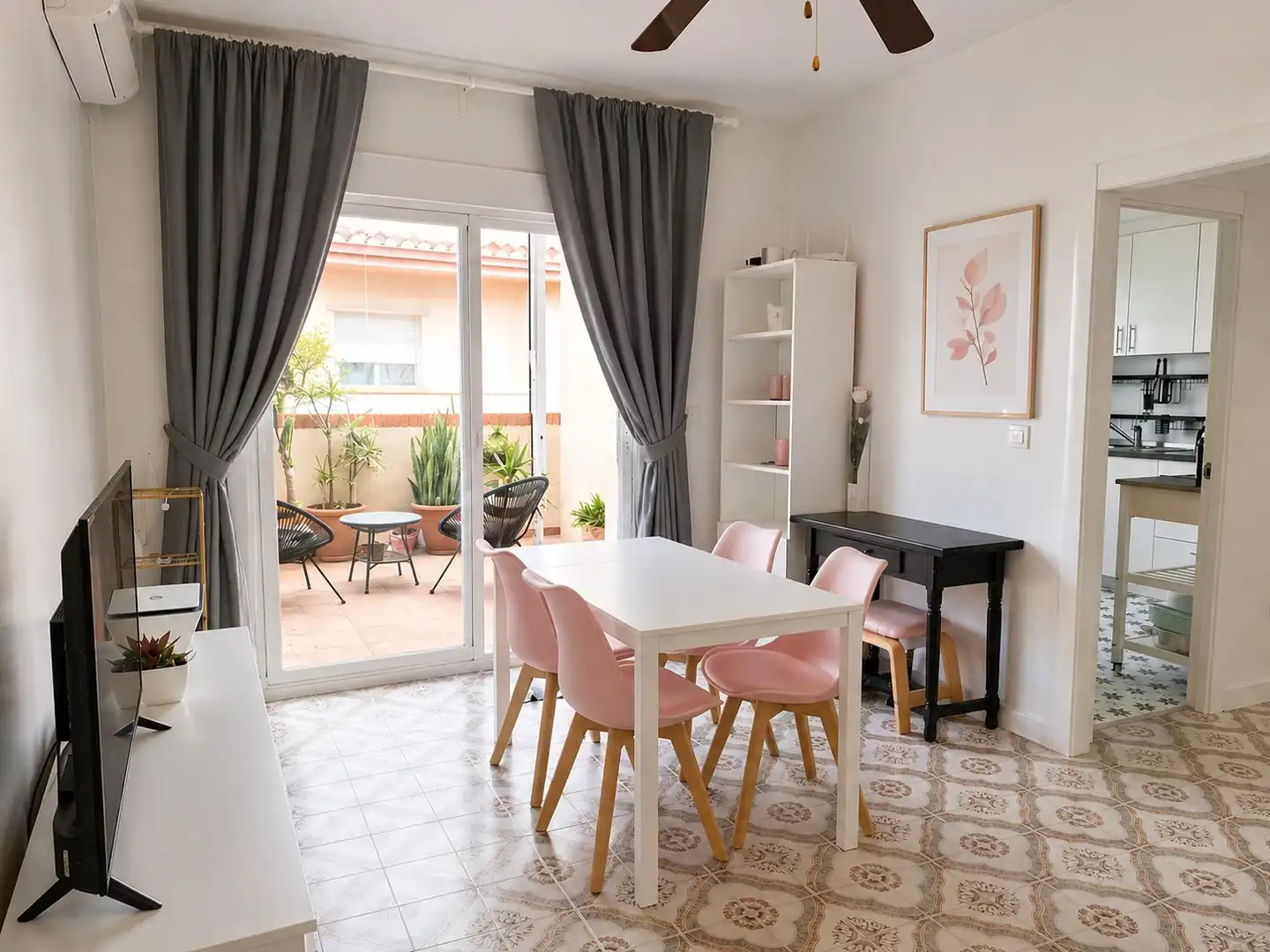 Dining room of Attic for sale in Torrenueva Costa  with Air Conditioner, Terrace and Furnished