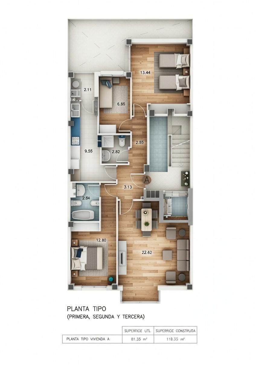 Flat for sale in  Murcia Capital  with Air Conditioner