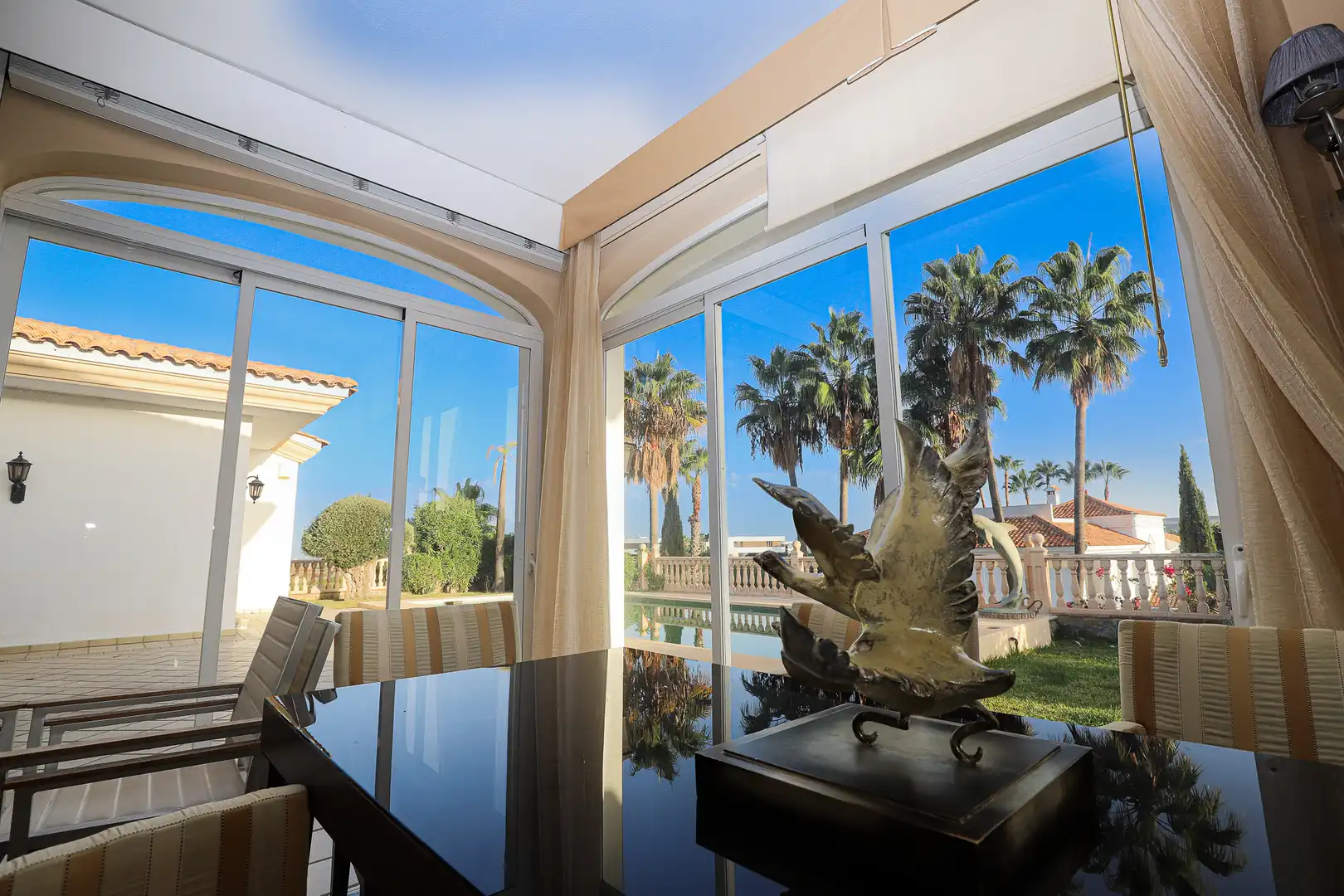 Comedor de Casa o chalet de alquiler en Benahavís con Aire acondicionado, Calefacción y Terraza