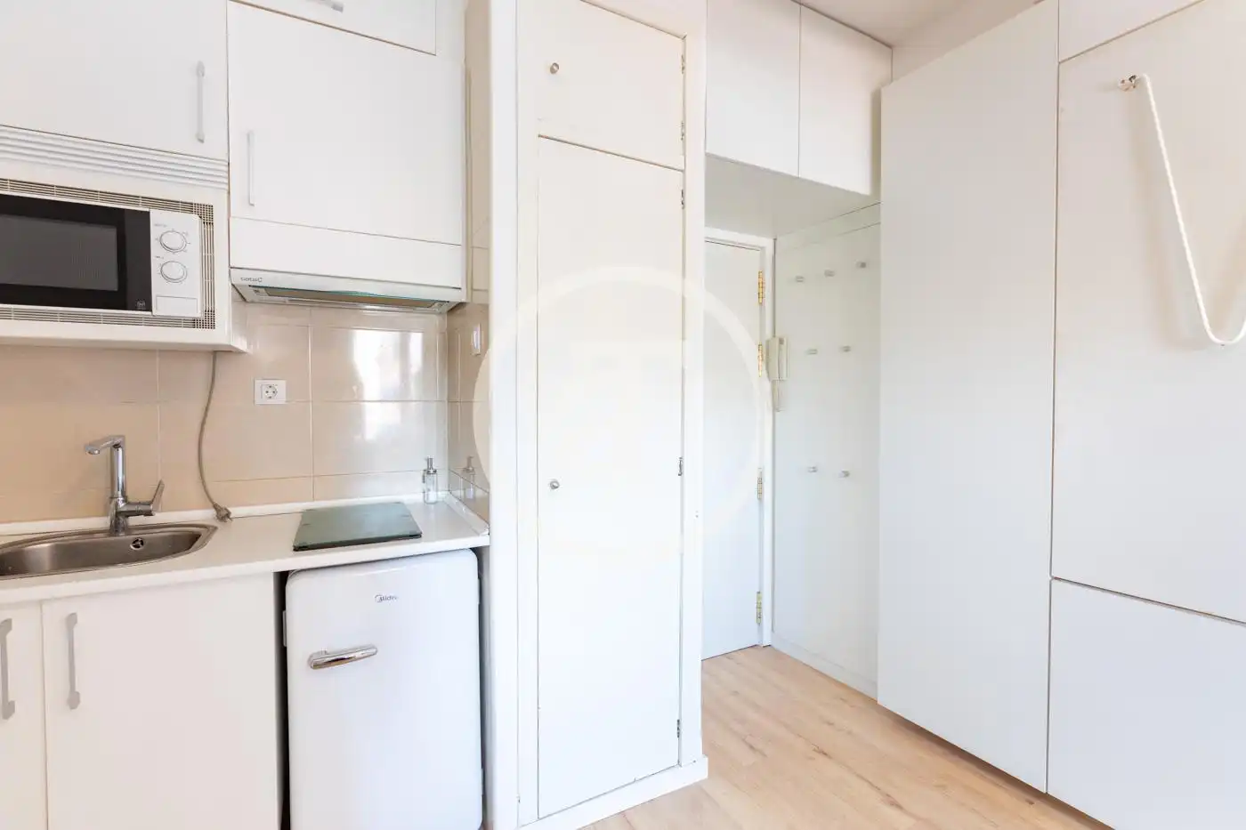 Kitchen of Study for rent in Madrid  with Air Conditioner, Heating and Furnished
