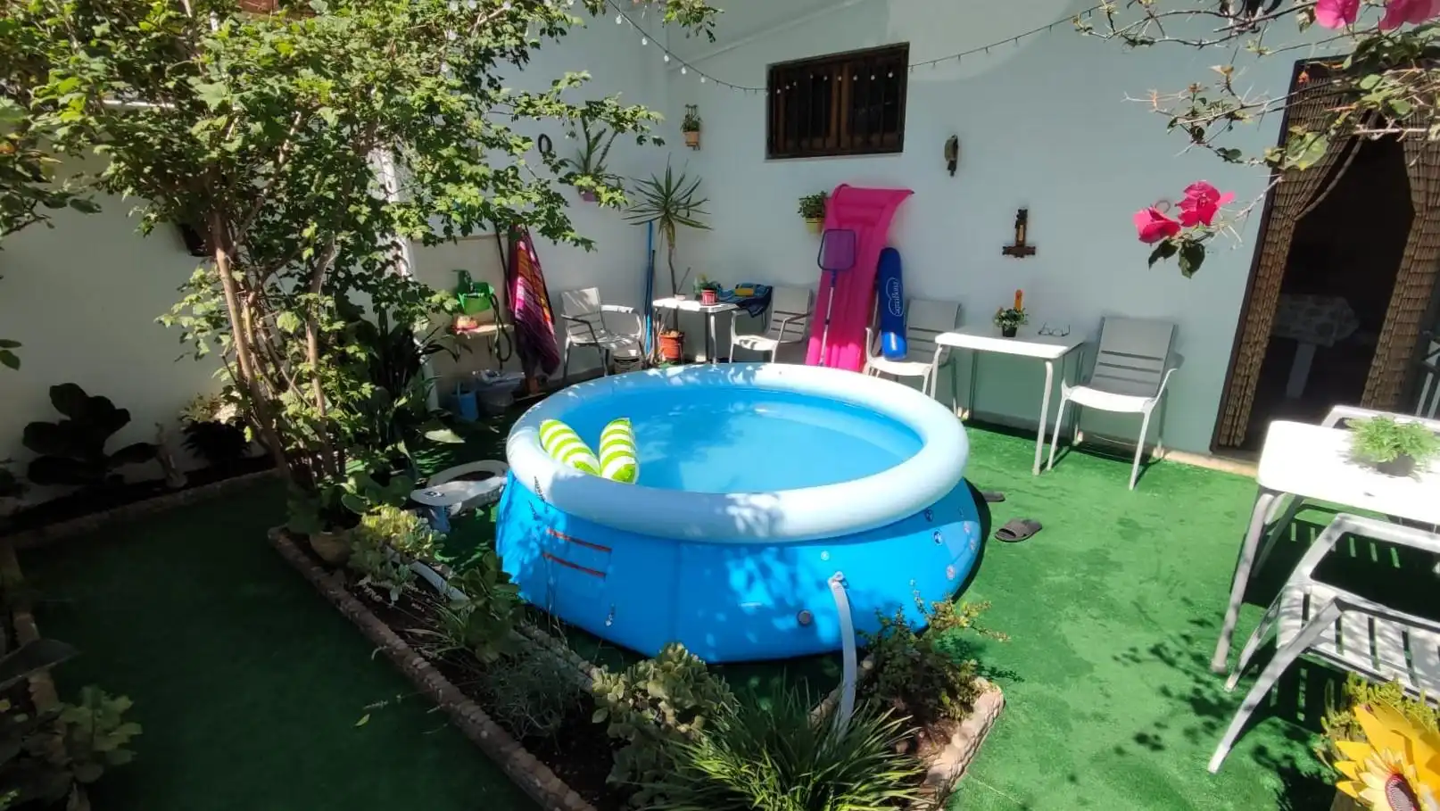Piscina de Pis en venda en Olesa de Montserrat amb Aire condicionat, Calefacció i Jardí privat
