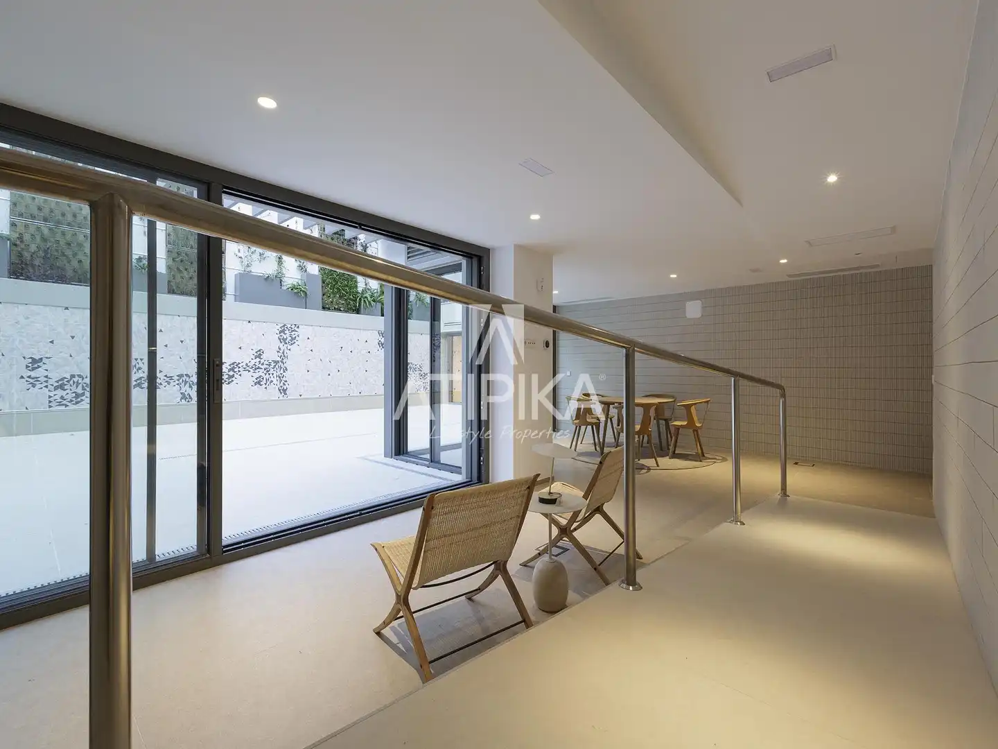 Terrasse von Dachboden zum Verkauf in Barcelona mit Klimaanlage, Heizung und Terrasse