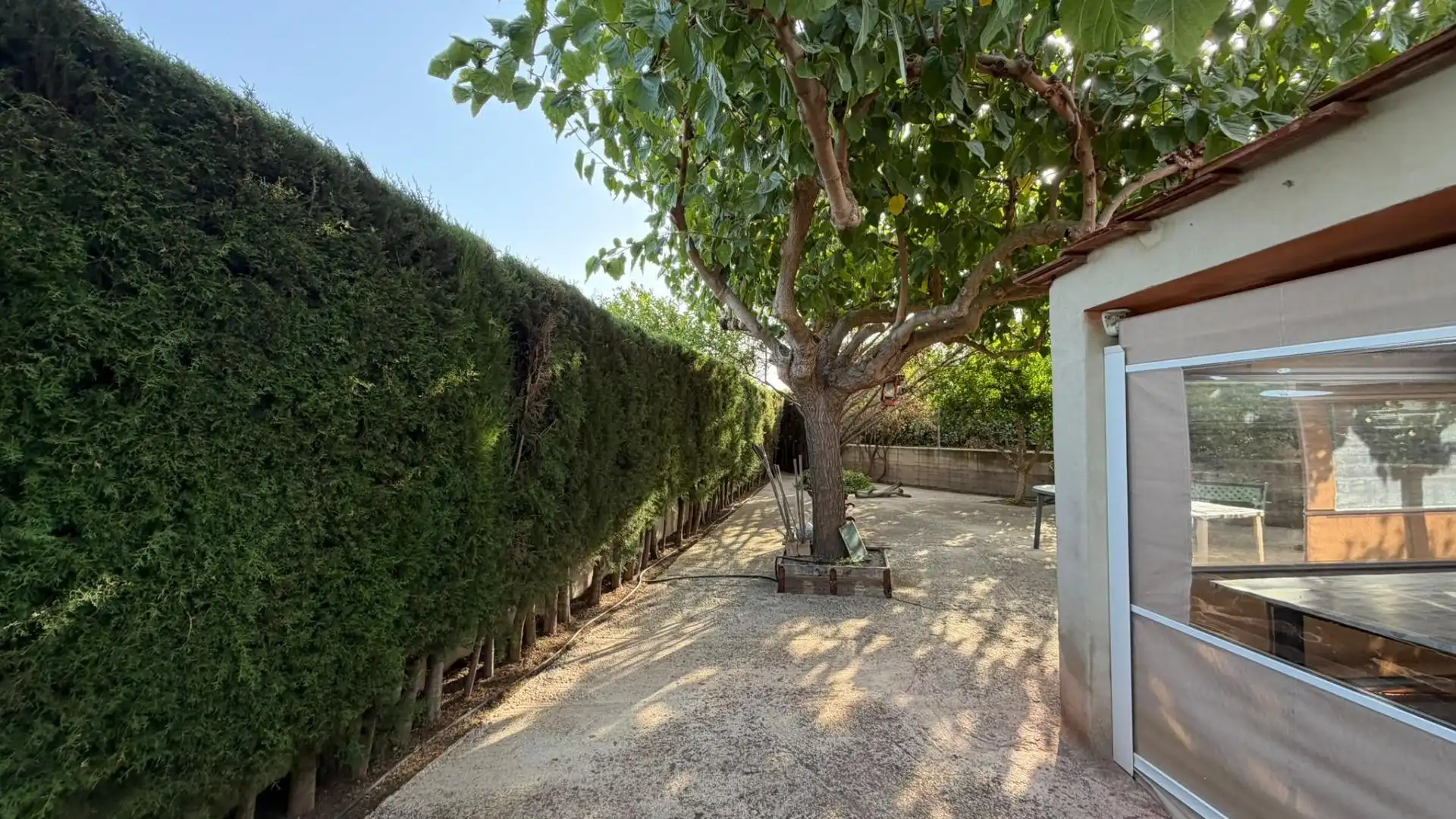 Garden of Country homes for sale in Librilla  with Air Conditioner and Furnished