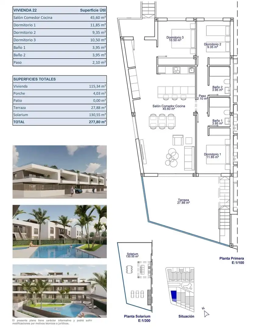Bungalow avec piscine à vendre à Pilar de la Horadada ciudad, imagen 14
