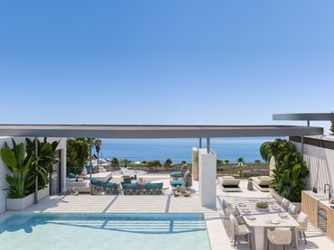 Attique avec piscine à vendre à Alcorrín