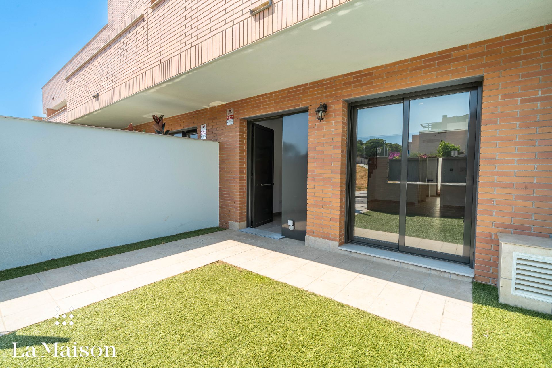 Terrassa de Casa adosada en venda en Sant Andreu de Llavaneres amb Aire condicionat, Calefacció i Jardí privat
