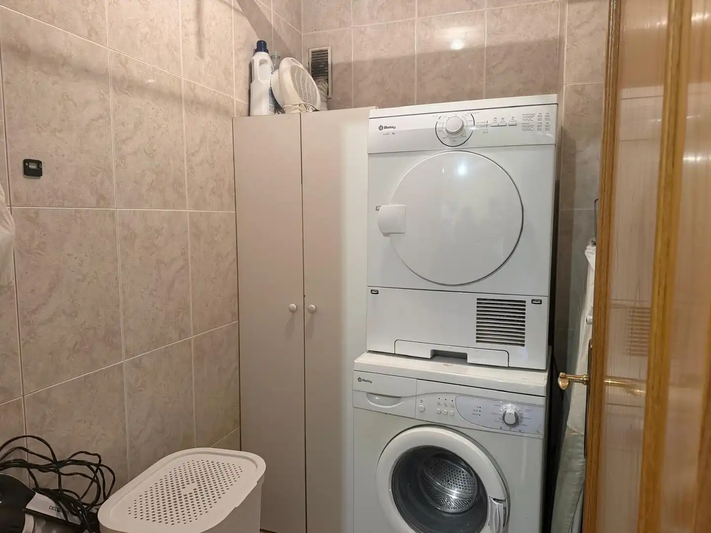 Badezimmer von Wohnung zur Miete in Lugo mit Heizung, Parkett und Abstellraum