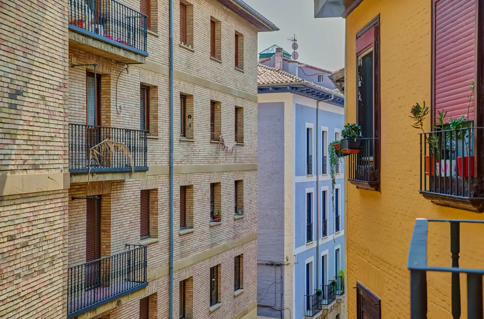 Terraza de Ático en venta en  Pamplona / Iruña con Calefacción, Parquet y Balcón