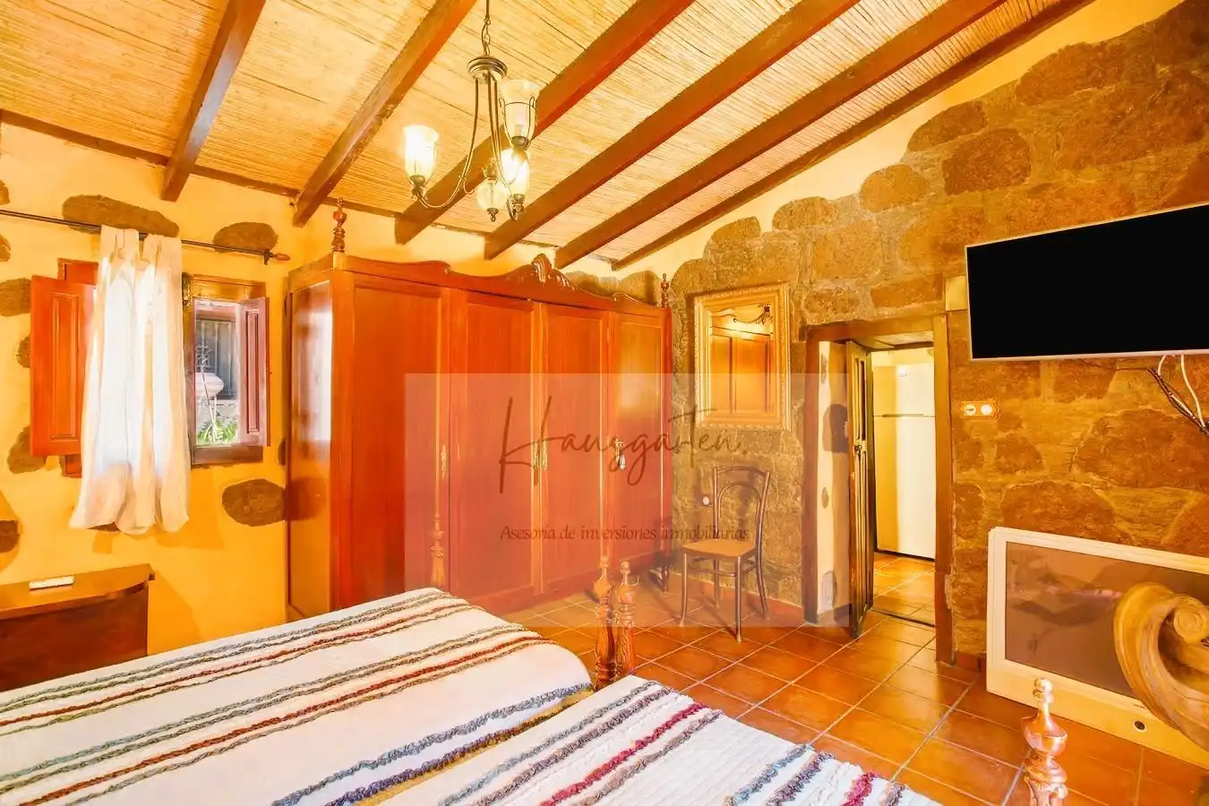 Habitación de Finca rústica en venta en Tejeda con Aire acondicionado y Piscina