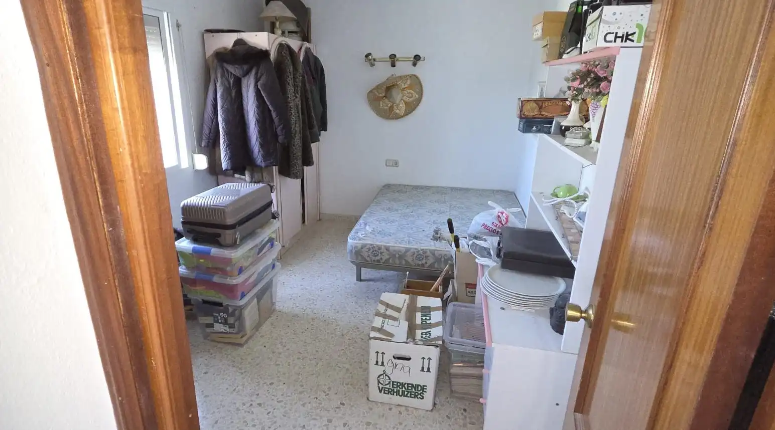 Schlafzimmer von Einfamilien-Reihenhaus zum Verkauf in Alhaurín de la Torre mit Klimaanlage, Privatgarten und Terrasse
