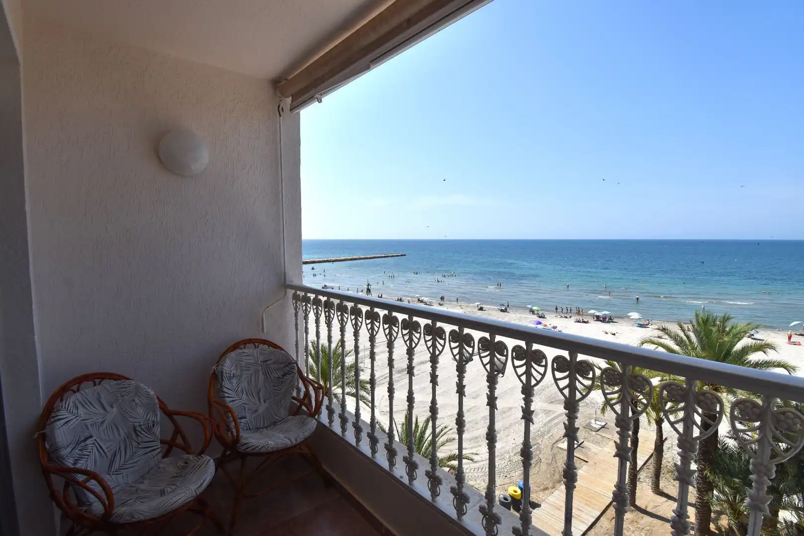 Dormitori de Apartament de lloguer en Santa Pola amb Aire condicionat, Calefacció i Terrassa