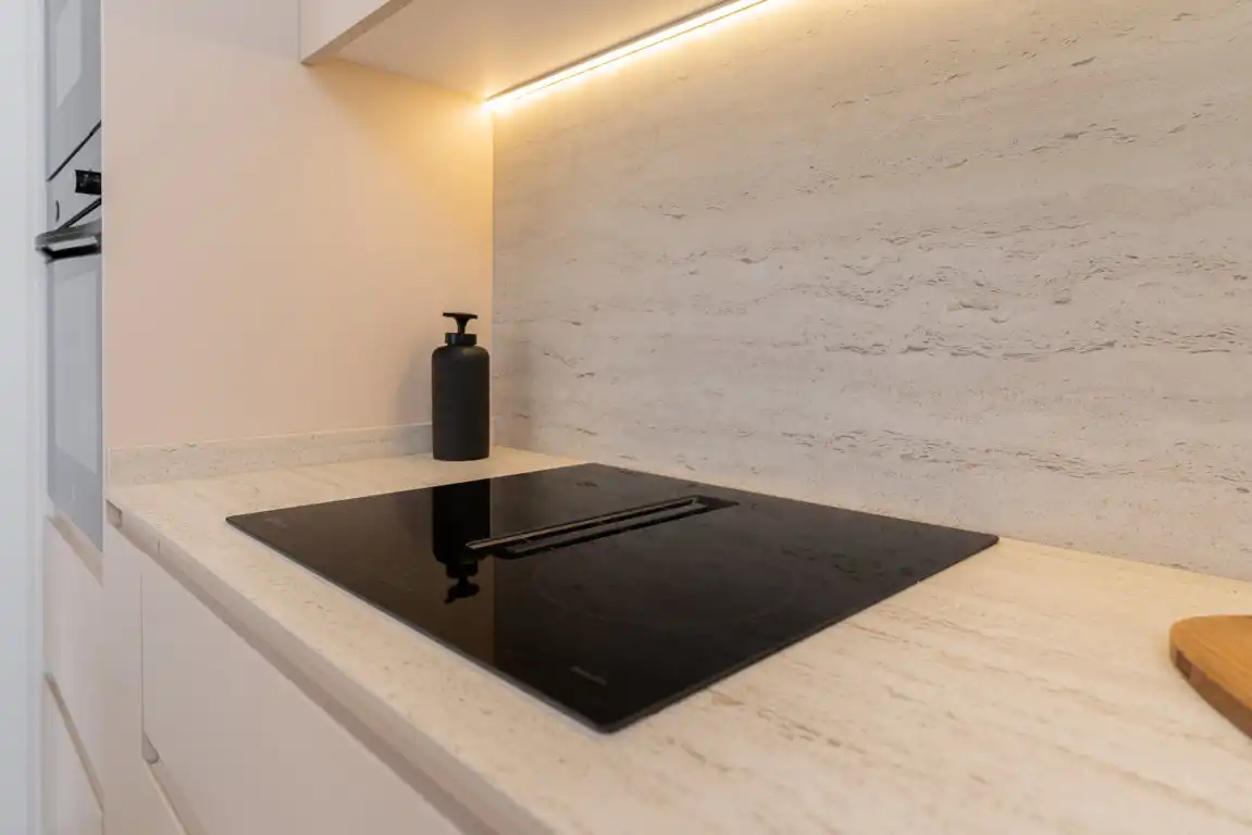 Kitchen of Detached homes for sale in Torremolinos  with Air Conditioner, Terrace and Swimming Pool