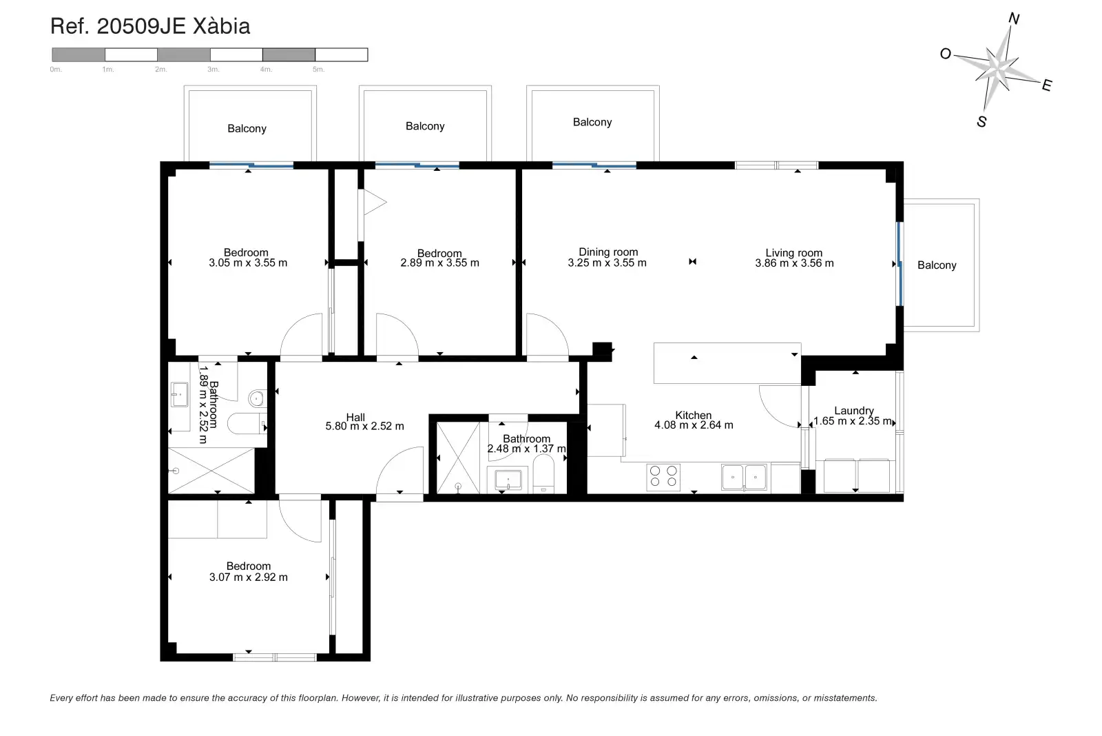 Apartments for sale in Jávea / Xàbia  with Air Conditioner, Heating and Terrace