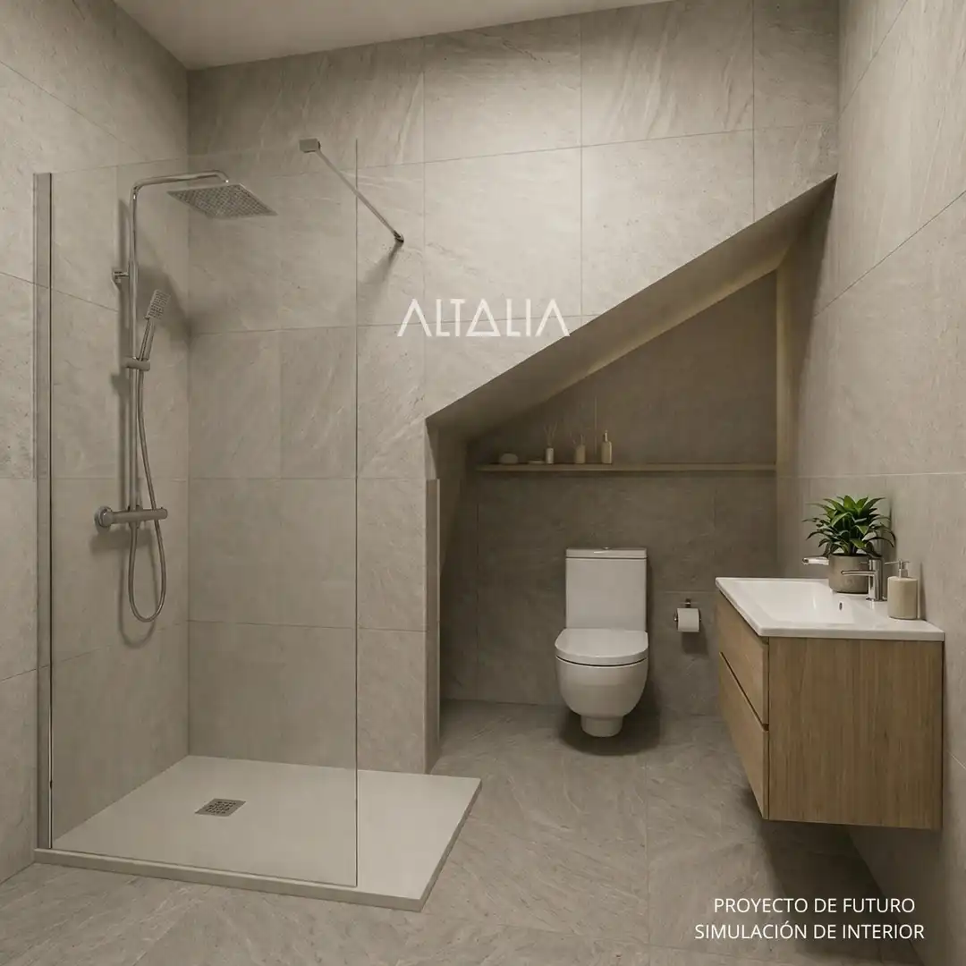 Bathroom of Flat for sale in Cuenca  with Terrace and Balcony