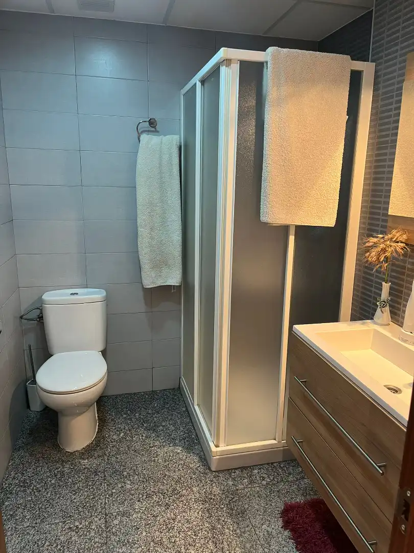 Baño de Casa adosada en venta en Tauste con Jardín privado, Terraza y Trastero